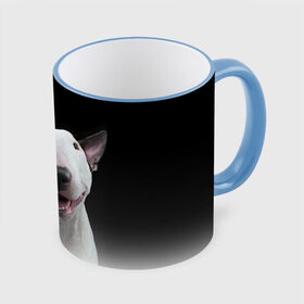 Кружка 3D с принтом Oh snap! в Тюмени, керамика | ёмкость 330 мл | Тематика изображения на принте: bull terrier | dog |   | бультерьер | собака