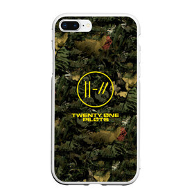 Чехол для iPhone 7Plus/8 Plus матовый с принтом Twenty One Pilots в Тюмени, Силикон | Область печати: задняя сторона чехла, без боковых панелей | dun | joseph | josh | joshua | one | pilots | top | trench | twenty | tyler | usa | william | дан | джозеф | джош | джошуа | пилоты | сша | тайлер | уильям