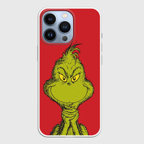 Чехол для iPhone 13 Pro с принтом Grinch в Тюмени,  |  | Тематика изображения на принте: grinch | гринч | новый год | рождество