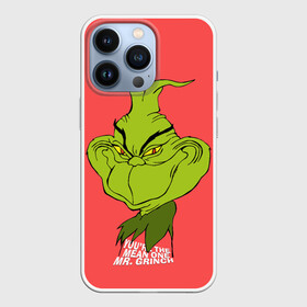 Чехол для iPhone 13 Pro с принтом Mr. Grinch в Тюмени,  |  | grinch | гринч | новый год | рождество