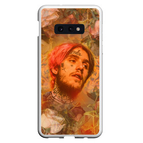 Чехол для Samsung S10E с принтом Lil Peep rose в Тюмени, Силикон | Область печати: задняя сторона чехла, без боковых панелей | hip hop | lil | lil peep rose | peep | rap | roze | реп | роза | розы | рэп | хип хоп | цветок | цветочный паттерн | цветочный фон | цветы