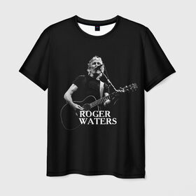Мужская футболка 3D с принтом Roger Waters, Pink Floyd в Тюмени, 100% полиэфир | прямой крой, круглый вырез горловины, длина до линии бедер | Тематика изображения на принте: roger waters | джордж уотерс | композитор | певец | поэт