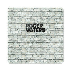 Магнит виниловый Квадрат с принтом Roger Waters. The Wall в Тюмени, полимерный материал с магнитным слоем | размер 9*9 см, закругленные углы | pink floyd | roger waters | джордж уотерс | композитор | певец | поэт