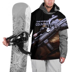 Накидка на куртку 3D с принтом Counter Strike Danger Zone в Тюмени, 100% полиэстер |  | battle | counter | danger | global | offensive | royale | strike | zone | контр | оружия | страйк | шутер
