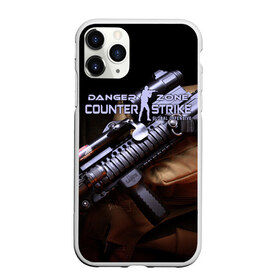 Чехол для iPhone 11 Pro матовый с принтом Counter Strike Danger Zone в Тюмени, Силикон |  | Тематика изображения на принте: battle | counter | danger | global | offensive | royale | strike | zone | контр | оружия | страйк | шутер