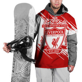 Накидка на куртку 3D с принтом Ливерпуль в Тюмени, 100% полиэстер |  | anfield | liverpool | liverpool fc | the reds | you ll never walk a | клубная | красные | ливерпуль | мерсисайдцы | фанатская | футбольная | футбольный клуб | футбольный клуб ливерпуль | энфилд
