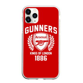 Чехол для iPhone 11 Pro матовый с принтом Арсенал в Тюмени, Силикон |  | arsenal | gooner | gunners | арсенал | канониры | клубная | лондон | фанатская | футбол | футбольная | футбольный клуб | футбольный клуб arsenal