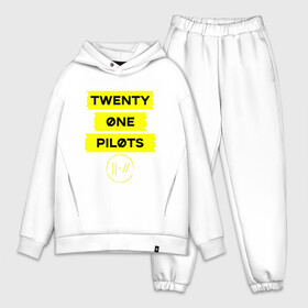 Мужской костюм хлопок OVERSIZE с принтом Twenty one pilots в Тюмени,  |  | Тематика изображения на принте: 21 pilots | josh dun | jumpsuit | music | rock | top | twenty one pilots | арт | джош дан.музыка | рок | тайлер джозеф