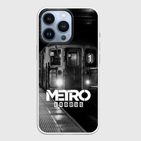 Чехол для iPhone 13 Pro с принтом METRO в Тюмени,  |  | ak47 | metro 2033 | metro exodus | апокалипсис | артем | глуховский | дорога | маски | ночь | оружие | поезд | противогаз | сталкеры