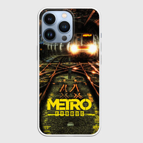 Чехол для iPhone 13 Pro с принтом METRO EXODUS в Тюмени,  |  | ak47 | metro 2033 | metro exodus | апокалипсис | артем | глуховский | дорога | маски | ночь | оружие | поезд | противогаз | сталкеры