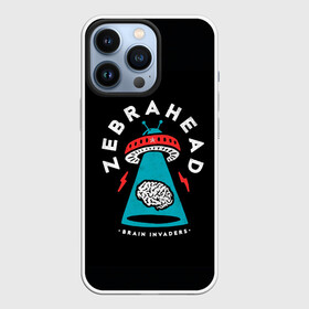 Чехол для iPhone 13 Pro с принтом Zebrahead   Brain Invaders в Тюмени,  |  | album | brain | core | invaders | mind | rapcore | rock | ufo | zebrahead | альбом | зебрахед | мозг