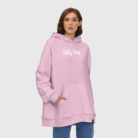 Худи SuperOversize хлопок с принтом Sally Face в Тюмени, 70% хлопок, 30% полиэстер, мягкий начес внутри | карман-кенгуру, эластичная резинка на манжетах и по нижней кромке, двухслойный капюшон
 | sally face | гизмо | девид | девочка | игра | лари | ларри | мальчик | маска | мрачная | на лице | пых | с протезом | сал | сали | салли | салли фейс | фейс | фэйс | эддисон | эшли