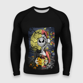 Мужской рашгард 3D с принтом The Nightmare Before Christmas в Тюмени,  |  | before | burton | christmas | halloween | jack | nightmare | skellington | tim | xmas | бёртон | джек | перед | рождество | рождеством | скеллингтон | тим | хеллоуин | хэллоуин