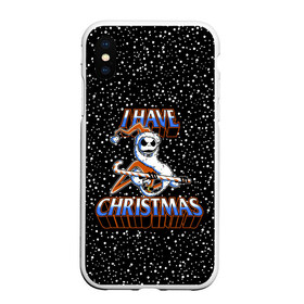 Чехол для iPhone XS Max матовый с принтом The Nightmare Before Christmas в Тюмени, Силикон | Область печати: задняя сторона чехла, без боковых панелей | Тематика изображения на принте: before | burton | christmas | halloween | jack | nightmare | skellington | tim | xmas | бёртон | джек | перед | рождество | рождеством | скеллингтон | тим | хеллоуин | хэллоуин