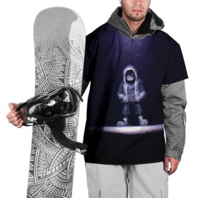 Накидка на куртку 3D с принтом Санс в Тюмени, 100% полиэстер |  | Тематика изображения на принте: game | sans | undertale | игра | санс