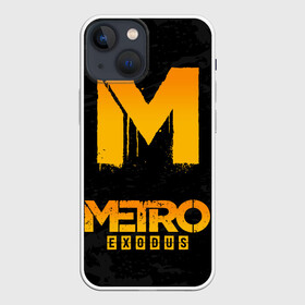 Чехол для iPhone 13 mini с принтом METRO EXODUS в Тюмени,  |  | exodus | horror | metro 2033 | metro exodus | survival | игры | исход | метро | метро 2035