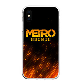 Чехол для iPhone XS Max матовый с принтом METRO EXODUS в Тюмени, Силикон | Область печати: задняя сторона чехла, без боковых панелей | exodus | horror | metro 2033 | metro exodus | survival | игры | исход | метро | метро 2035