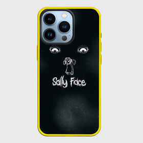 Чехол для iPhone 13 Pro с принтом Sally Face в Тюмени,  |  | Тематика изображения на принте: sally face | гизмо | девид | девочка | игра | лари | ларри | мальчик | маска | мрачная | на лице | пых | с протезом | сал | сали | салли | салли фейс | фейс | фэйс | эддисон | эшли