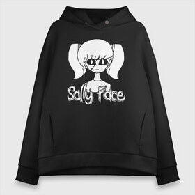 Женское худи Oversize хлопок с принтом Sally Face в Тюмени, френч-терри — 70% хлопок, 30% полиэстер. Мягкий теплый начес внутри —100% хлопок | боковые карманы, эластичные манжеты и нижняя кромка, капюшон на магнитной кнопке | sally face | гизмо | девид | девочка | игра | лари | ларри | мальчик | маска | мрачная | на лице | пых | с протезом | сал | сали | салли | салли фейс | фейс | фэйс | эддисон | эшли