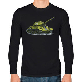 Мужской лонгслив хлопок с принтом Зимний Танк в Тюмени, 100% хлопок |  | war | бмп | броня | военный | война | зеленый | оборона | онлайн | оружие | снежный | танк | танки | танки онлайн | танчики