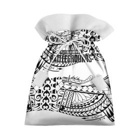 Подарочный 3D мешок с принтом PUBG в стиле Полинезия в Тюмени, 100% полиэстер | Размер: 29*39 см | battle | chicken | dinner | royale | winner | битва | борьба | королевская | пабг | симулятор