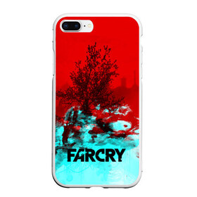 Чехол для iPhone 7Plus/8 Plus матовый с принтом FARCRY в Тюмени, Силикон | Область печати: задняя сторона чехла, без боковых панелей | Тематика изображения на принте: far cry | far cry 5 | far cry new dawn | far cry primal | farcry | fc 5 | fc5 | game | new dawn | primal | игры | постапокалипсис | фар край | фар край 5