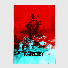 Постер с принтом FARCRY в Тюмени, 100% бумага
 | бумага, плотность 150 мг. Матовая, но за счет высокого коэффициента гладкости имеет небольшой блеск и дает на свету блики, но в отличии от глянцевой бумаги не покрыта лаком | far cry | far cry 5 | far cry new dawn | far cry primal | farcry | fc 5 | fc5 | game | new dawn | primal | игры | постапокалипсис | фар край | фар край 5