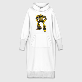 Платье удлиненное хлопок с принтом Bumblebee в Тюмени,  |  | kefer | volkswagen | автобот | бамблби | трансформатор | трансформаторы | шершень | шмель