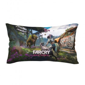 Подушка 3D антистресс с принтом FARCRY:NEW DAWN в Тюмени, наволочка — 100% полиэстер, наполнитель — вспененный полистирол | состоит из подушки и наволочки на молнии | far cry | far cry 5 | far cry new dawn | far cry primal | farcry | fc 5 | fc5 | game | new dawn | primal | игры | постапокалипсис | фар край | фар край 5