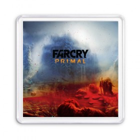 Магнит 55*55 с принтом FarCry Primal в Тюмени, Пластик | Размер: 65*65 мм; Размер печати: 55*55 мм | 