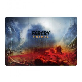 Магнитный плакат 3Х2 с принтом FarCry Primal в Тюмени, Полимерный материал с магнитным слоем | 6 деталей размером 9*9 см | 