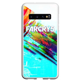 Чехол для Samsung Galaxy S10 с принтом FARCRY EXCLUSIVE в Тюмени, Силикон | Область печати: задняя сторона чехла, без боковых панелей | Тематика изображения на принте: far cry | far cry 5 | far cry new dawn | far cry primal | farcry | fc 5 | fc5 | game | new dawn | primal | игры | постапокалипсис | фар край | фар край 5