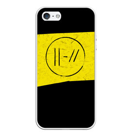 Чехол для iPhone 5/5S матовый с принтом TWENTY ONE PILOTS - Trench в Тюмени, Силикон | Область печати: задняя сторона чехла, без боковых панелей | band | best | blurry | face | indie | logo | music | one | pilots | pop | regional | rock | symbol | top | trench | twenty | vessel | группа | инди | лого | логотип | музыка | пилоты | поп | рок | символ | топ | тренч