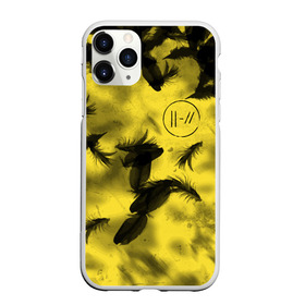 Чехол для iPhone 11 Pro Max матовый с принтом Twenty One Pilots - Перья в Тюмени, Силикон |  | band | best | blurry | face | indie | logo | music | one | pilots | pop | regional | rock | symbol | top | trench | twenty | vessel | группа | инди | лого | логотип | музыка | пилоты | поп | рок | символ | топ | тренч