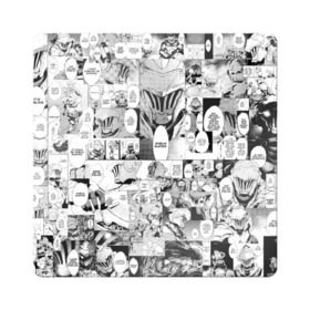 Магнит виниловый Квадрат с принтом Goblin Slayer Manga в Тюмени, полимерный материал с магнитным слоем | размер 9*9 см, закругленные углы | goblin slayer | knight | рыцарь