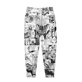Мужские брюки 3D с принтом Goblin Slayer Manga в Тюмени, 100% полиэстер | манжеты по низу, эластичный пояс регулируется шнурком, по бокам два кармана без застежек, внутренняя часть кармана из мелкой сетки | goblin slayer | knight | рыцарь