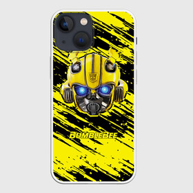 Чехол для iPhone 13 mini с принтом Bumblebee в Тюмени,  |  | transformers | автоботы | бамблби | кибертрон | мегатрон | оптимус | прайм | робот | трансформеры