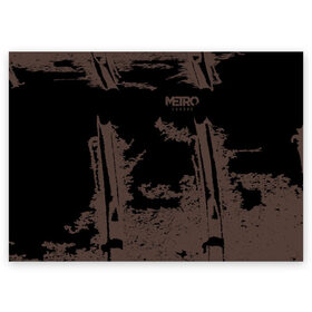 Поздравительная открытка с принтом Metro Exodus в Тюмени, 100% бумага | плотность бумаги 280 г/м2, матовая, на обратной стороне линовка и место для марки
 | Тематика изображения на принте: 2033 | 2035 | exodus | horror | metro | survival | артем | игры | исход | спарта | стелс | шутер | экшен