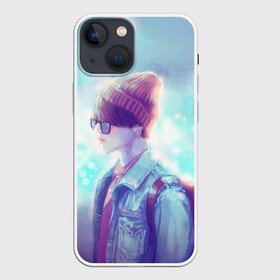 Чехол для iPhone 13 mini с принтом BTS. Jimin в Тюмени,  |  | army | bangtan | beyond | boys | bts | j hope | jimin | jin | jungkook | k pop | rm | scene | suga | the | v | армия | арэма | бтс | ви | джей хоупа | сюги | чимина | чина | чонгука