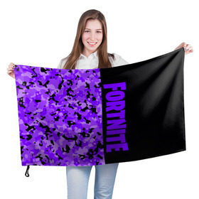 Флаг 3D с принтом Fortnite (Камуфляж 1) в Тюмени, 100% полиэстер | плотность ткани — 95 г/м2, размер — 67 х 109 см. Принт наносится с одной стороны | fortnite | game | битва | игра | камуфляж | король | фортнайн | фортнайт