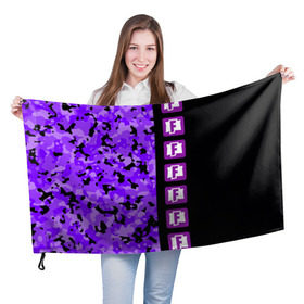 Флаг 3D с принтом Fortnite (Камуфляж 3) в Тюмени, 100% полиэстер | плотность ткани — 95 г/м2, размер — 67 х 109 см. Принт наносится с одной стороны | fortnite | game | битва | игра | камуфляж | король | фортнайн | фортнайт