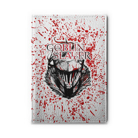 Обложка для автодокументов с принтом Goblin Slayer в Тюмени, натуральная кожа |  размер 19,9*13 см; внутри 4 больших “конверта” для документов и один маленький отдел — туда идеально встанут права | Тематика изображения на принте: ahegao | anime | armor | blood | goblin | knight | manga | slayer | аниме | ахегао | гоблин | гоблинов | гоблины | доспехи | жрица | кровища | кровь | манга | мульт | мультик | ранобэ | рыцарь | сериал