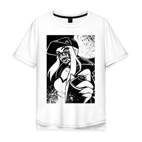 Мужская футболка хлопок Oversize с принтом akali graffiti в Тюмени, 100% хлопок | свободный крой, круглый ворот, “спинка” длиннее передней части | 