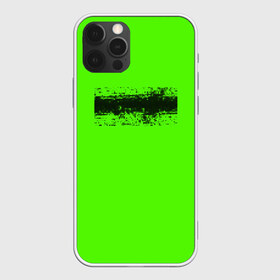 Чехол для iPhone 12 Pro Max с принтом Гранж зеленый в Тюмени, Силикон |  | Тематика изображения на принте: кислотные костюмы | кислотные цвета | неон | флуоресцентные принты