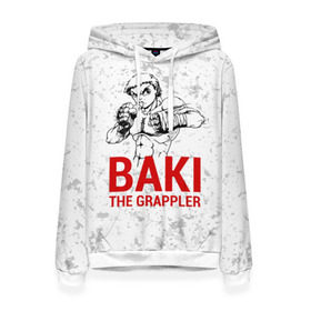 Женская толстовка 3D с принтом Baki the Grappler / Боец Баки в Тюмени, 100% полиэстер  | двухслойный капюшон со шнурком для регулировки, мягкие манжеты на рукавах и по низу толстовки, спереди карман-кенгуру с мягким внутренним слоем. | ahegao | anime | baki | fighter | grappler | manga | the | аниме | анимешники | анимешнику | ахегао | баки | боевые | боец | бойцы | доппо | драки | искусства | манга | мульт | мультик | сериал | хамма | юдзиро