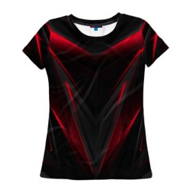 Женская футболка 3D с принтом Pro Gamer (спина) в Тюмени, 100% полиэфир ( синтетическое хлопкоподобное полотно) | прямой крой, круглый вырез горловины, длина до линии бедер | gamer | игра | игрок | профессионал