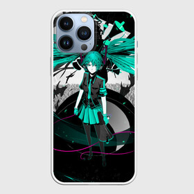 Чехол для iPhone 13 Pro Max с принтом Miku Hatsune Vocaloid в Тюмени,  |  | hatsune miku | miku hatsune | vocaloid | вокалоид | мику хатсуне | мику хатсунэ | мику хацуне | мику хацунэ | хатсуне мику | хатсунэ мику | хацуне мику | хацунэ мику