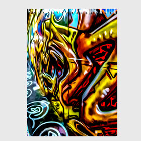 Скетчбук с принтом Твой уличный стиль! в Тюмени, 100% бумага
 | 48 листов, плотность листов — 100 г/м2, плотность картонной обложки — 250 г/м2. Листы скреплены сверху удобной пружинной спиралью | graffity | paint | street art | urban | город | граффити | искусство | кирпичи | краски | рисунки | стена | улицы | уличное искусство