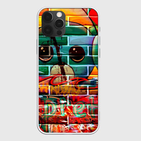 Чехол для iPhone 12 Pro Max с принтом Милый Зверёк Граффити в Тюмени, Силикон |  | grafity | paint | street art | urban | город | граффити | искусство | кирпичи | краски | рисунки | стена | улицы | уличное искусство