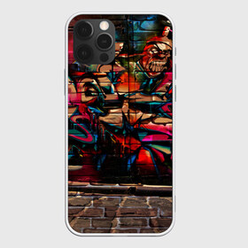 Чехол для iPhone 12 Pro Max с принтом disquared urban graffity в Тюмени, Силикон |  | Тематика изображения на принте: grafity | paint | street art | urban | город | граффити | искусство | кирпичи | краски | рисунки | стена | улицы | уличное искусство
